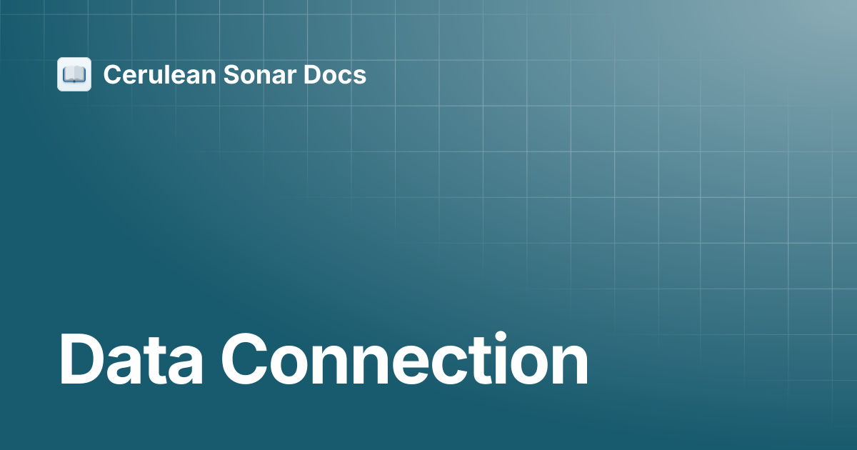 Data Connection | Ethernet ROV Locator | Cerulean Sonar Docs